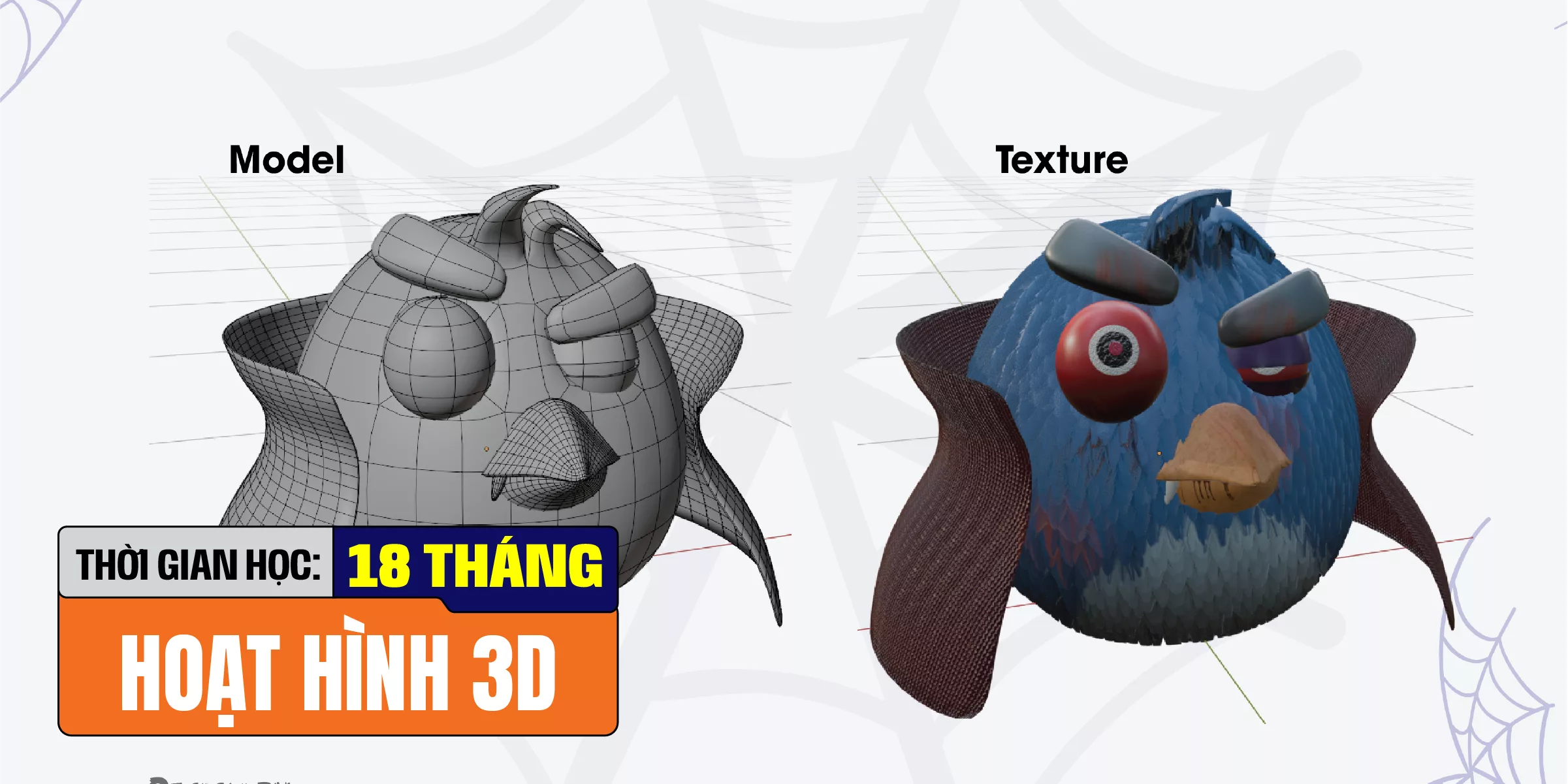 Thiết kế 2D 3D & Animation - 18 tháng 27 9