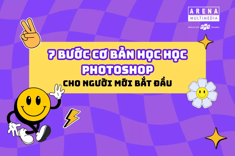 7 bước cơ bản học học photoshop cho người mới bắt đầu