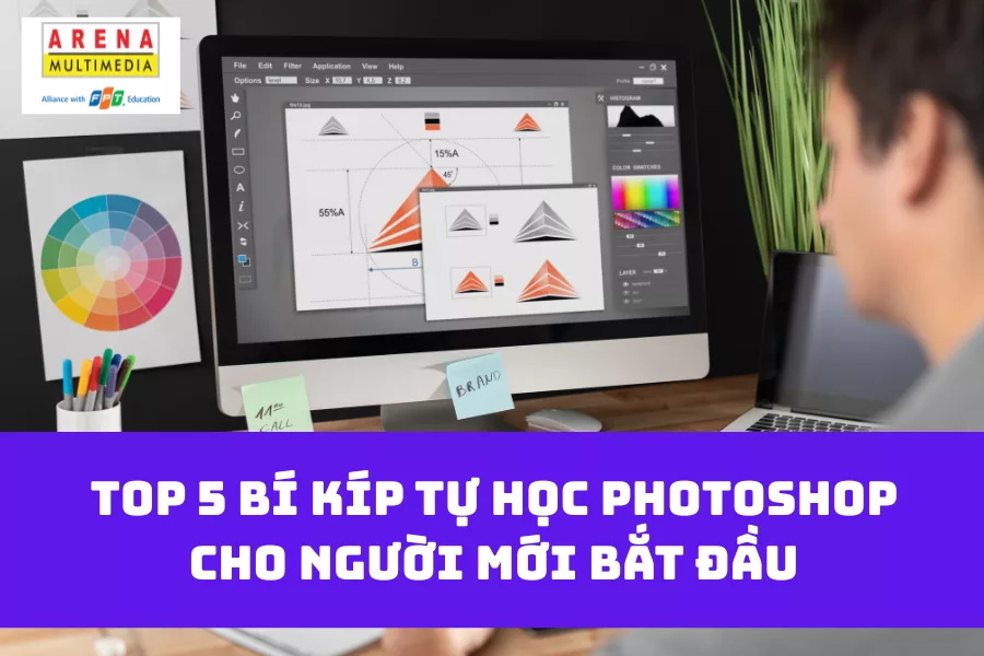Top 5 bí kíp tự học photoshop cho người mới bắt đầu