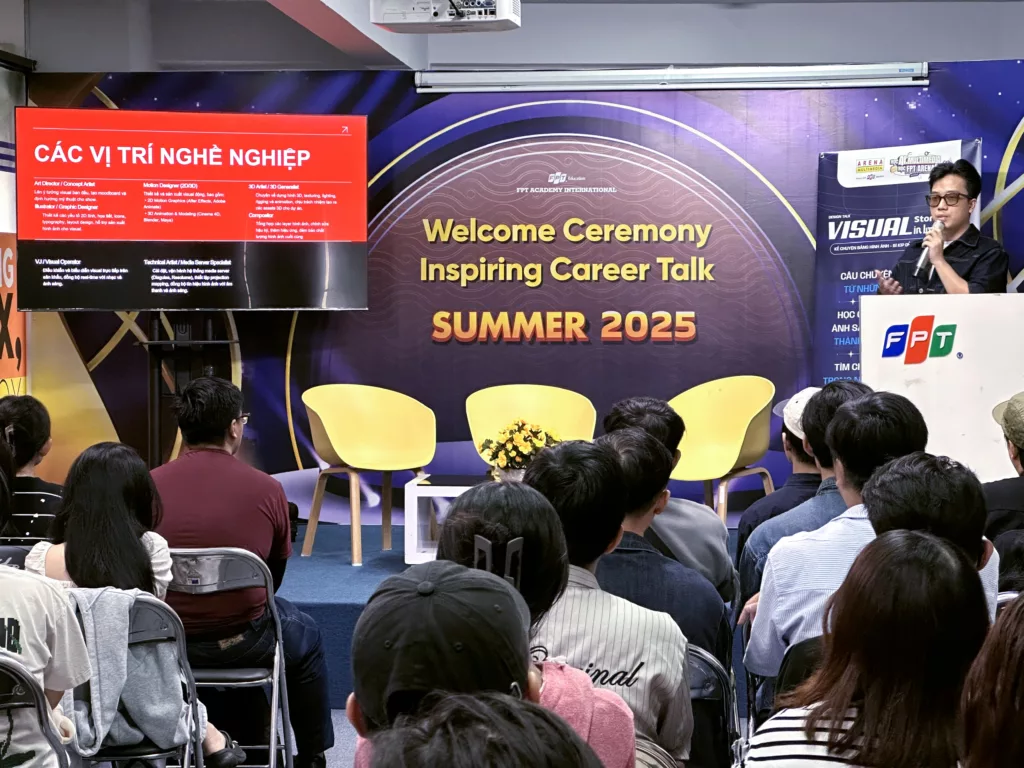 Recap Design talk: "Visual Storytelling in Live Events"- Kể chuyện bằng hình ảnh, bí kíp để sân khấu thăng hoa 7 Cơ hội nghề nghiệp rộng mở với ngành học Multimedia design