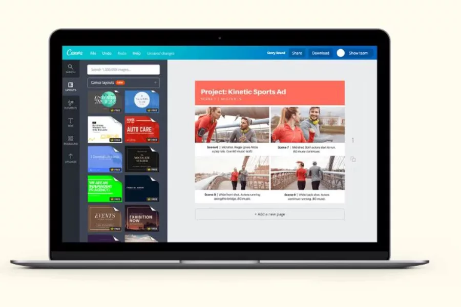 Giao diện Toon Boom Storyboard Pro với bảng phân cảnh và dòng thời gian chuyên nghiệp