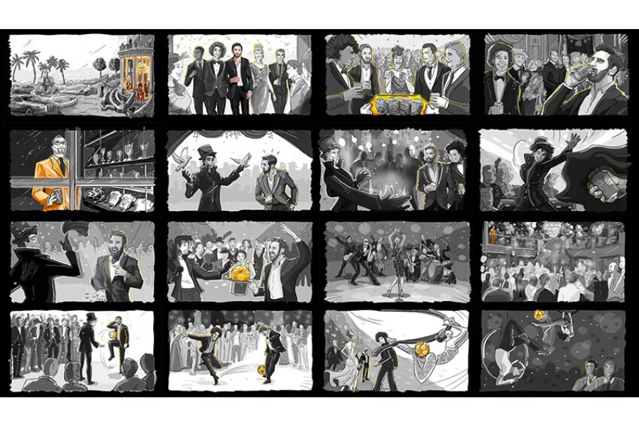 FPT Arena chỉ bạn 3 lưu ý khi tạo một Storyboard hoàn chỉnh 2 Một storyboard cần sắp xếp khung hình logic và trực quan, chú ý đến góc quay, bố cục hình ảnh và vị trí nhân vật