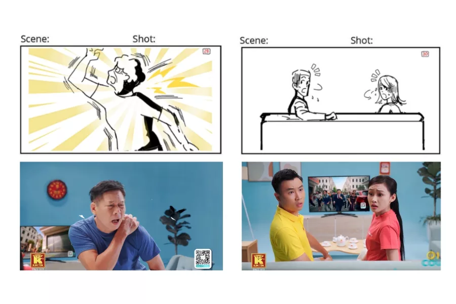 Storyboard là gì? Hướng dẫn cách vẽ Storyboard từ A đến Z 4 Một storyboard tốt cần đảm bảo tiết tấu hợp lý, không quá dàn trải hoặc quá dồn dập