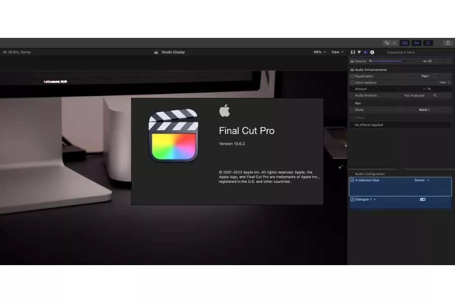 Top 7 những phần mềm edit video được Youtuber tin dùng nhất năm 2025 2 Các YouTuber yêu thích Final Cut Pro nhờ tính năng Magnetic Timeline giúp cắt ghép nhanh chóng, cùng với khả năng render video nhanh gấp nhiều lần so với một số phần mềm khác