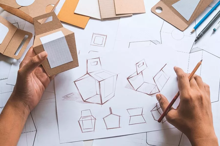 FPT Arena bật mí: Học Graphic Design ra trường làm việc ở đâu, thu nhập bao nhiêu? 4 Packaging Designer là người chịu trách nhiệm thiết kế bao bì cho các sản phẩm tiêu dùng, từ thực phẩm, mỹ phẩm đến hàng điện tử, thời trang…