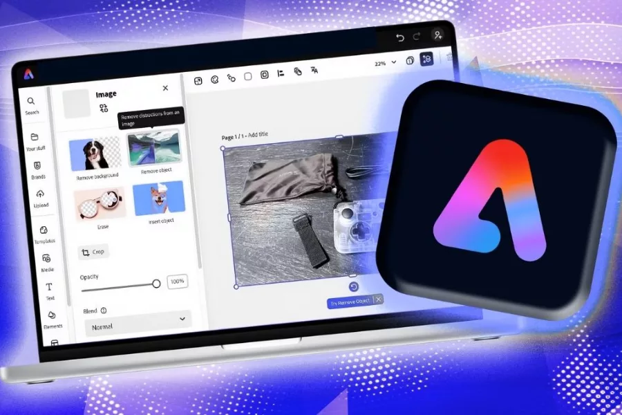 Năm 2025, Adobe Express tiếp tục trở thành lựa chọn hàng đầu trong nhóm công cụ miễn phí. Đây là phiên bản rút gọn của Adobe, cho phép người dùng tạo intro online mà không cần cài phần mềm nặng.