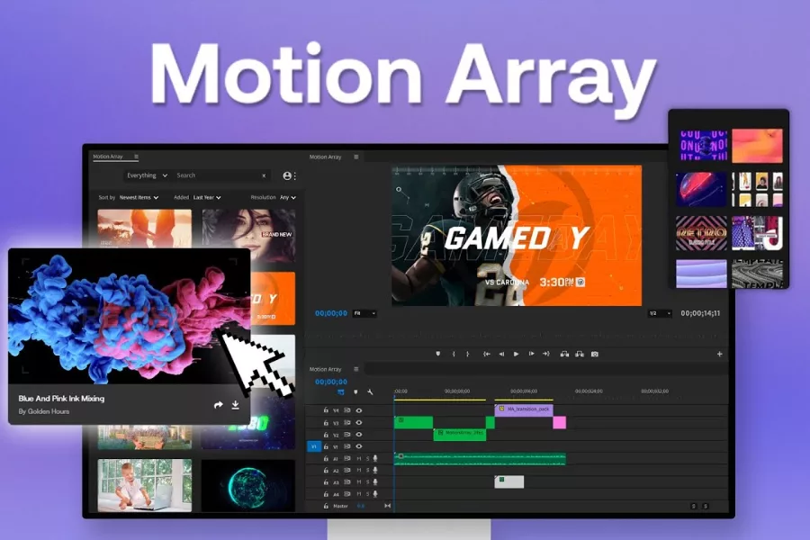 Nếu bạn chưa quen với After Effects, có thể tận dụng template có sẵn để tiết kiệm thời gian.