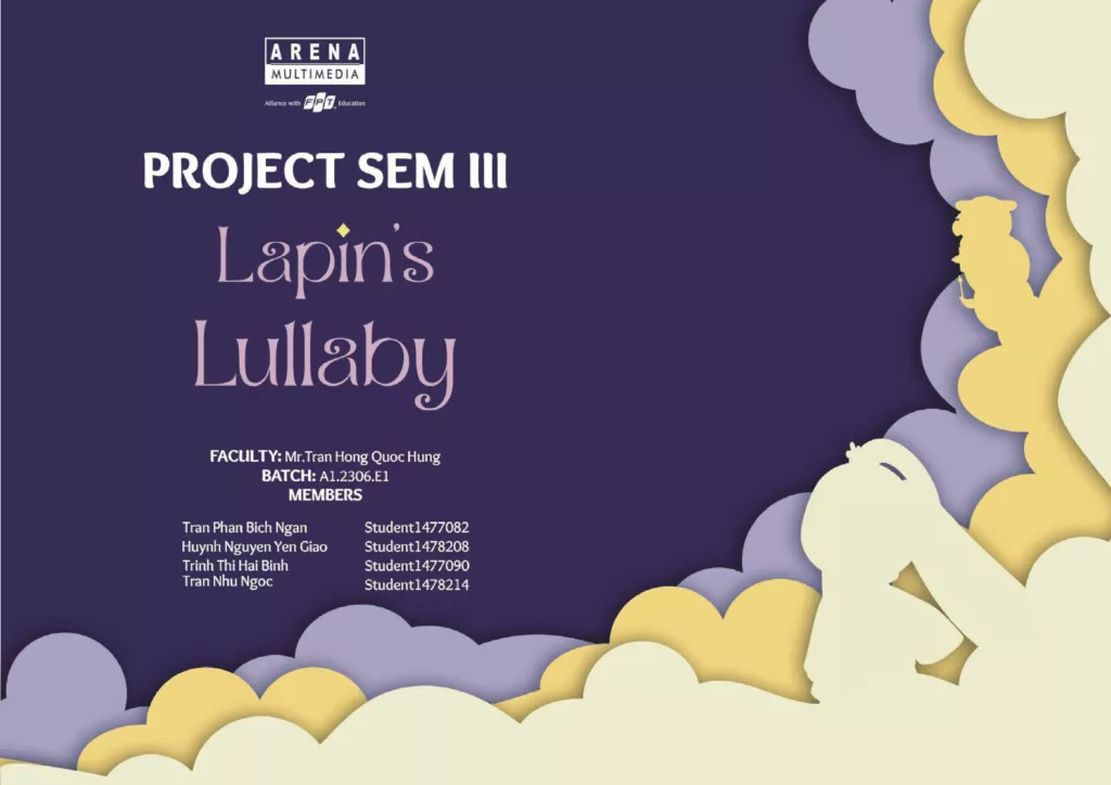 Portfolio PJ3 Lapins Lullaby da nen hinh anh 0