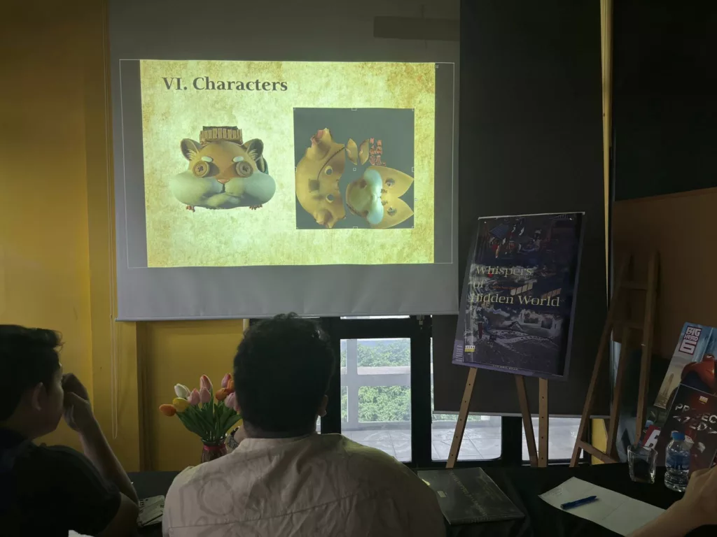 Nhân vật chuột hamster trong “Whispers of the Hidden World”