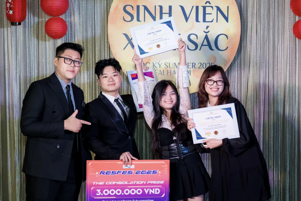 FPT Arena ghi dấu ấn bằng loạt giải thưởng sáng tạo tại Lễ tôn vinh sinh viên xuất sắc học kỳ Summer 2025 5 Loat giai thuong an tuong fpt arena 5