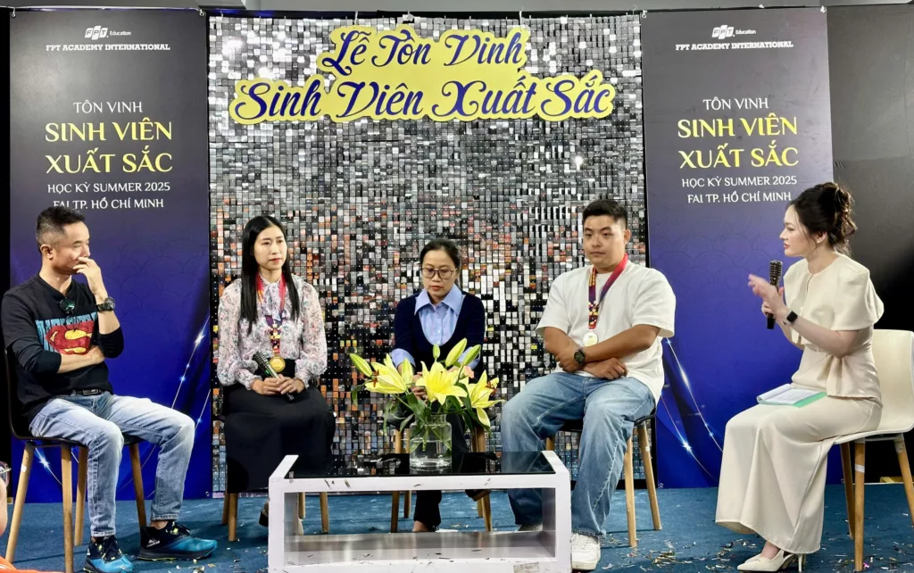 Lễ Tôn vinh Sinh viên Xuất sắc học kỳ Summer 2025 của Viện Đào tạo Quốc tế FPT Hồ Chí Minh 4 le ton vinh sinh vien xuat sac 4 1
