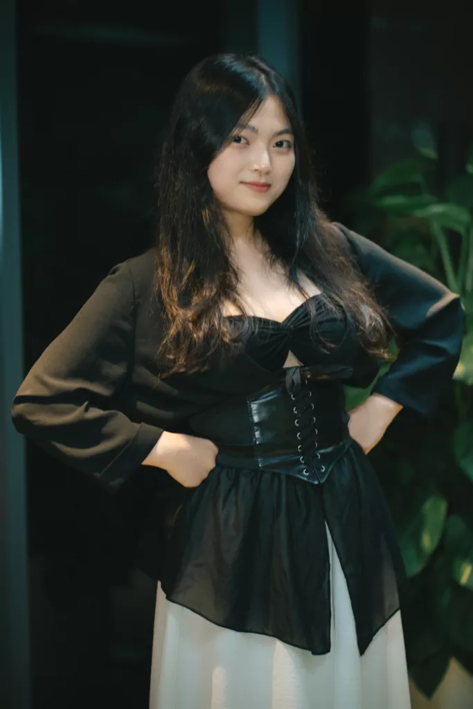 Nguyễn Thị Hiền Lương - GenZ hiện thực hóa đam mê vẽ với chuyên ngành Thiết kế Mỹ thuật Đa phương tiện 2 nguyen thi hien luong 2