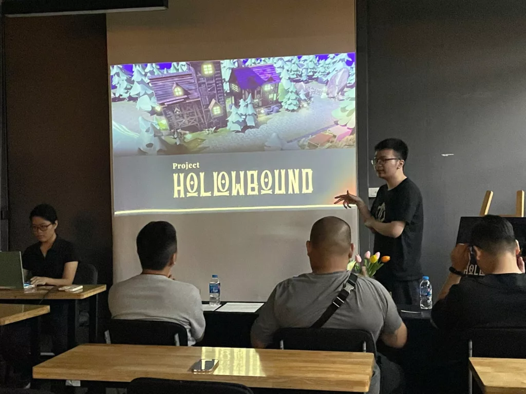 Sinh viên lớp D1.2505E FPT Arena xuất sắc bảo vệ đồ án kỳ I với ý tưởng game độc đáo 3 sinh vien lop D1.2505E 3