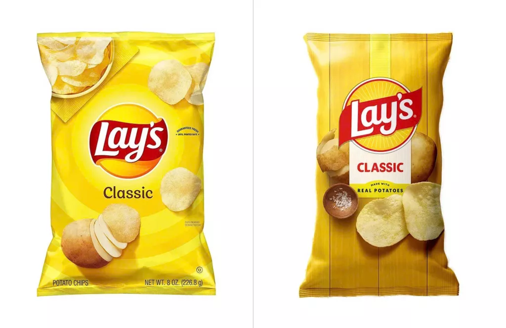 Lay's công bố thiết kế thương hiệu mới 2025 nhằm tối ưu hóa Logotype và nhận diện 5 thiet ke thuong hieu lays 3