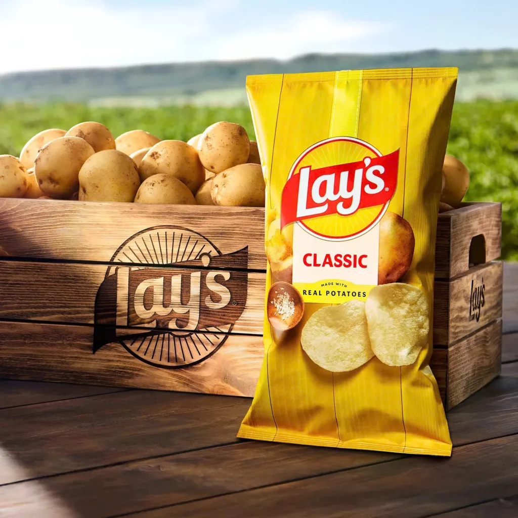 Lay's công bố thiết kế thương hiệu mới 2025 nhằm tối ưu hóa Logotype và nhận diện 7 thiet ke thuong hieu lays 5