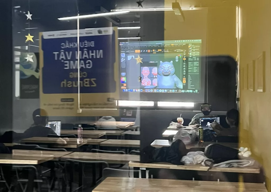 Mùa đồ án 3D: Khi không gian học tập trở thành “ngôi nhà thứ hai” của sinh viên FPT Arena 3 Mua do an 3D fpt arena 3