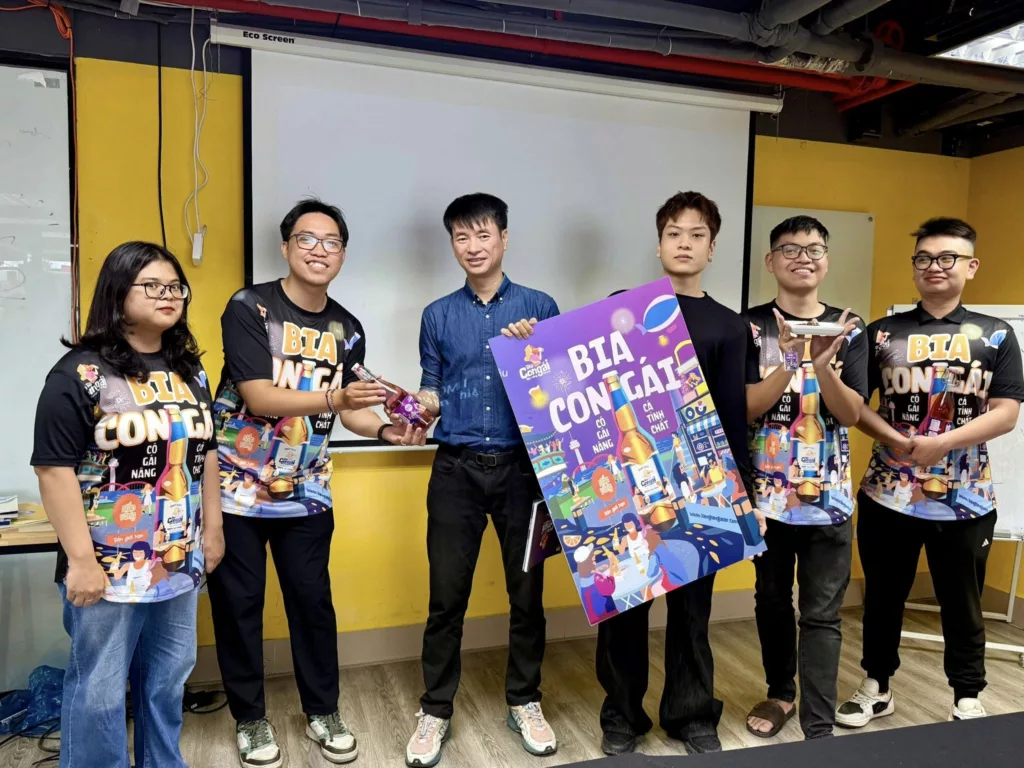 Hà Nội trở gió và A2.2508M cũng vừa “cập bến” đồ án đầu tay 4 Nhóm 3: Bia Con Gái