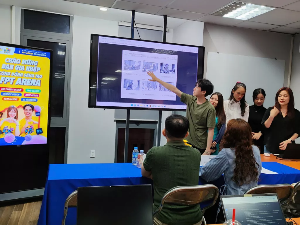 Bảo vệ đồ án lớp Video Maker with AI 18 giờ: Học thật - Làm thật - Nhân chứng chỉ FPT thật 3 H4