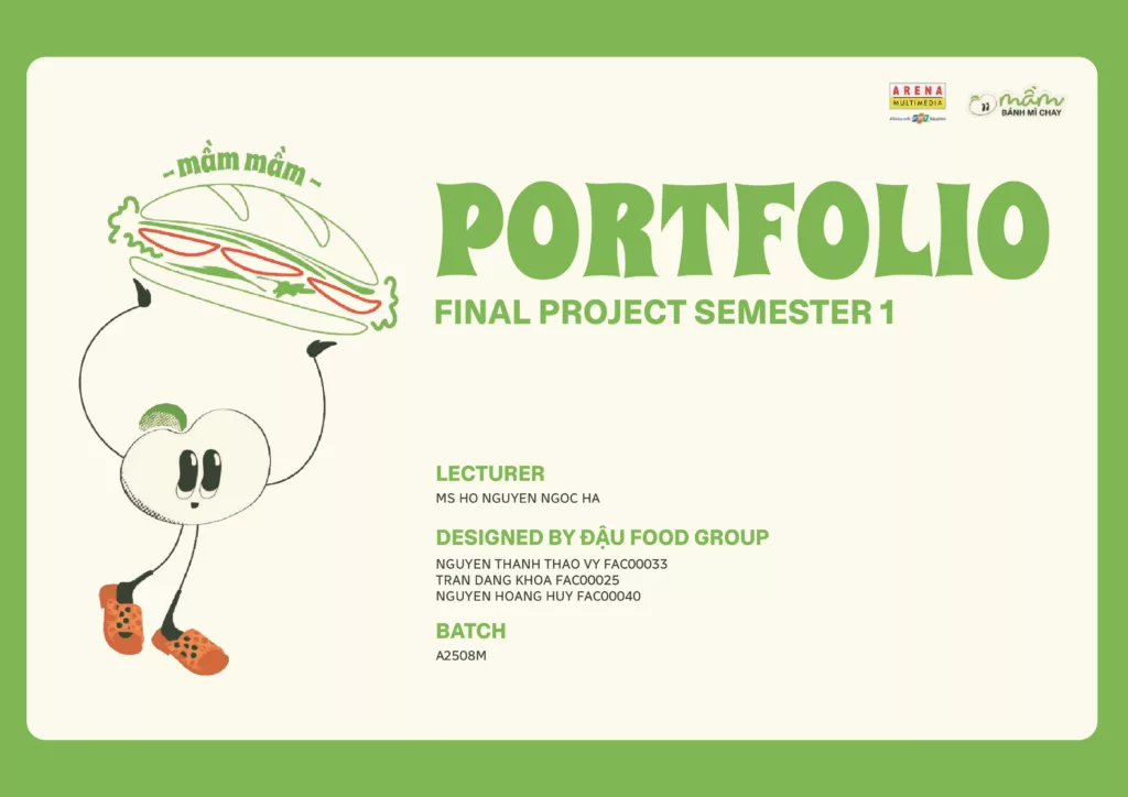 Đồ án Graphic Design: Bộ nhận diện thương hiệu bánh mì chay - MẦM 1 MA╠e╠CM banhmichay portfolio ─ae├u n├⌐n h├¼nh s║unh 0