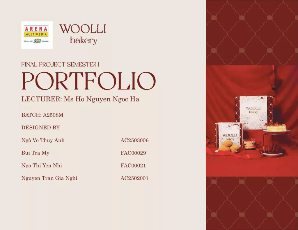 Đồ án Graphic Design - Woolli Bakery khi thiết kế trở thành lời thì thầm của lối sống lành mạnh 1 PORTFOLIO 1 ─ae├u n├⌐n h├¼nh s║unh 0