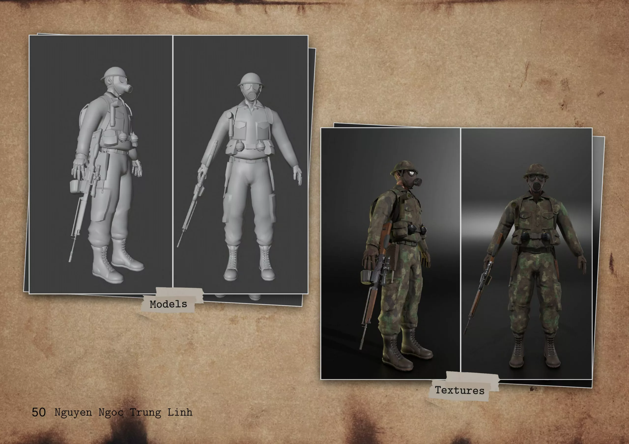 Đồ án Game 3D Design: OutBreak - Tái hiện viễn cảnh lịch sử giả tưởng 4 Portfolio OUTBREAK 1965 A4 compressed hinh anh 49 scaled