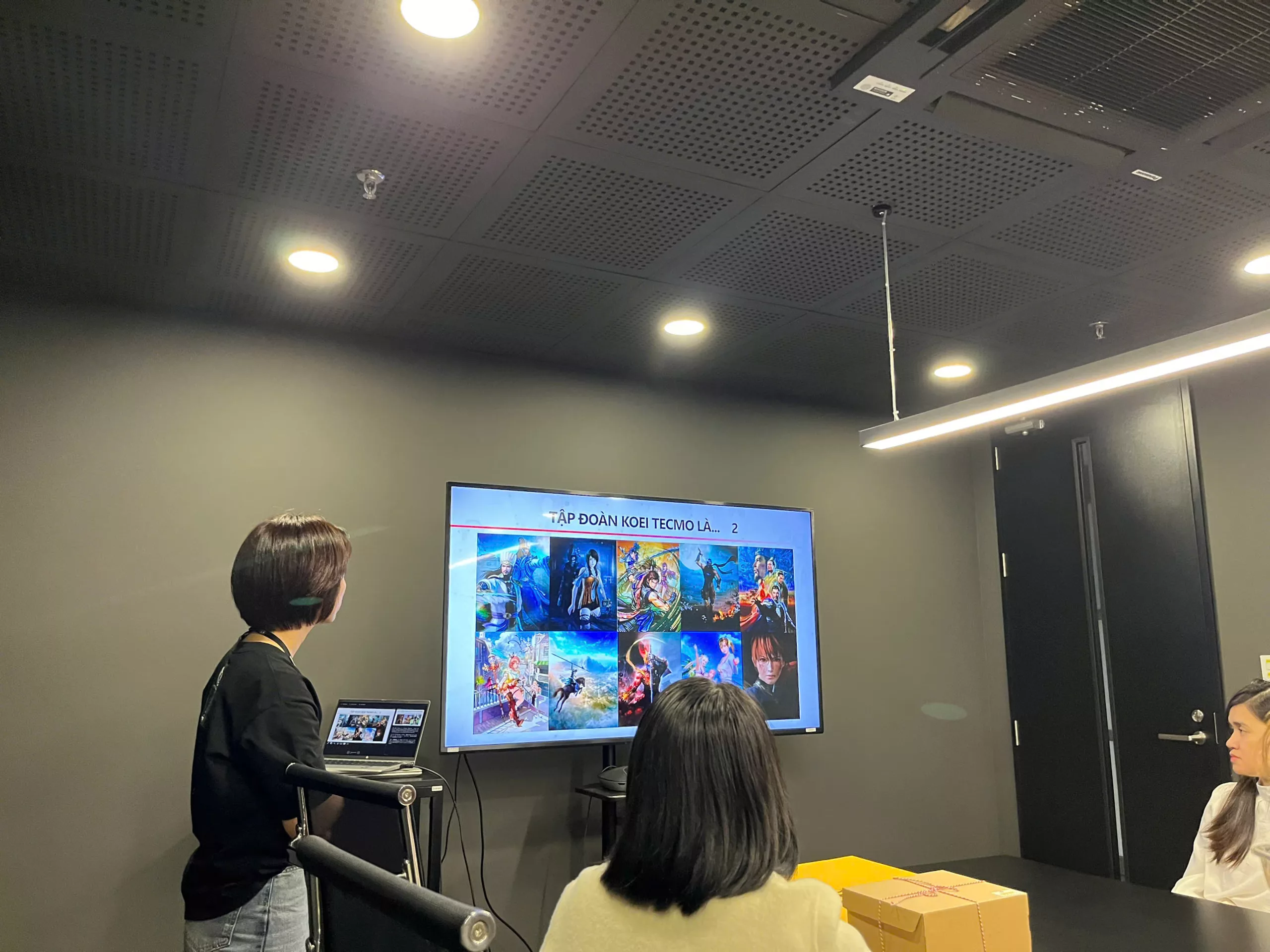 Sinh viên FPT Arena Đà Nẵng tham quan Koei Tecmo Việt Nam, mở đầu năm 2026 với trải nghiệm ngành Game chuyên nghiệp 2 Trải nghiệm thực tế tại doanh nghiệp