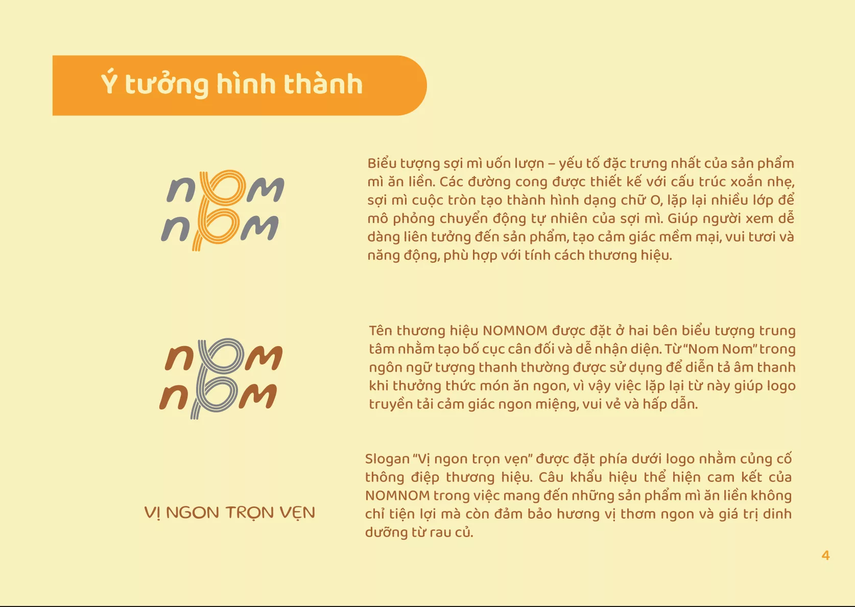 Đồ án học kỳ 1 Graphic Design: “Nomnom” - Hành trình vượt giới hạn bản thân của sinh viên FPT Arena Đà Nẵng 2 Đồ án kỳ 1 nomnom