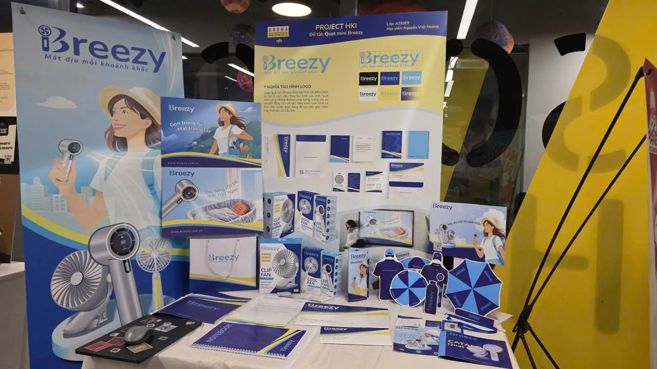 Lớp A2509E FPT Arena Đà Nẵng hoàn thành bảo vệ đồ án kỳ 1: Dấu mốc khởi đầu cho hành trình thiết kế chuyên nghiệp 3 BREEZY