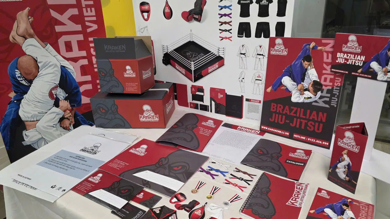 Lớp A2509E FPT Arena Đà Nẵng hoàn thành bảo vệ đồ án kỳ 1: Dấu mốc khởi đầu cho hành trình thiết kế chuyên nghiệp 4 KRAKEN BJJ