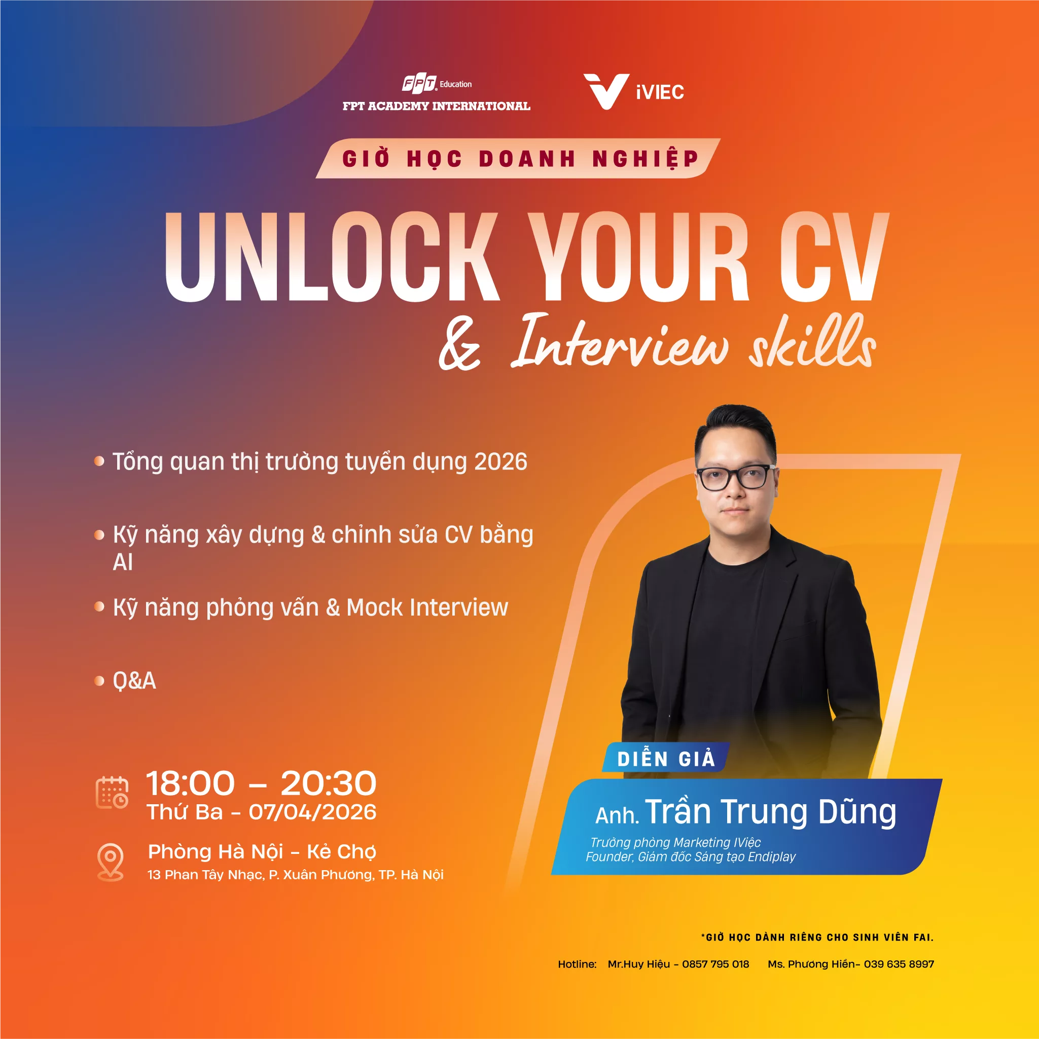 Chặng cuối series giờ học doanh nghiệp 