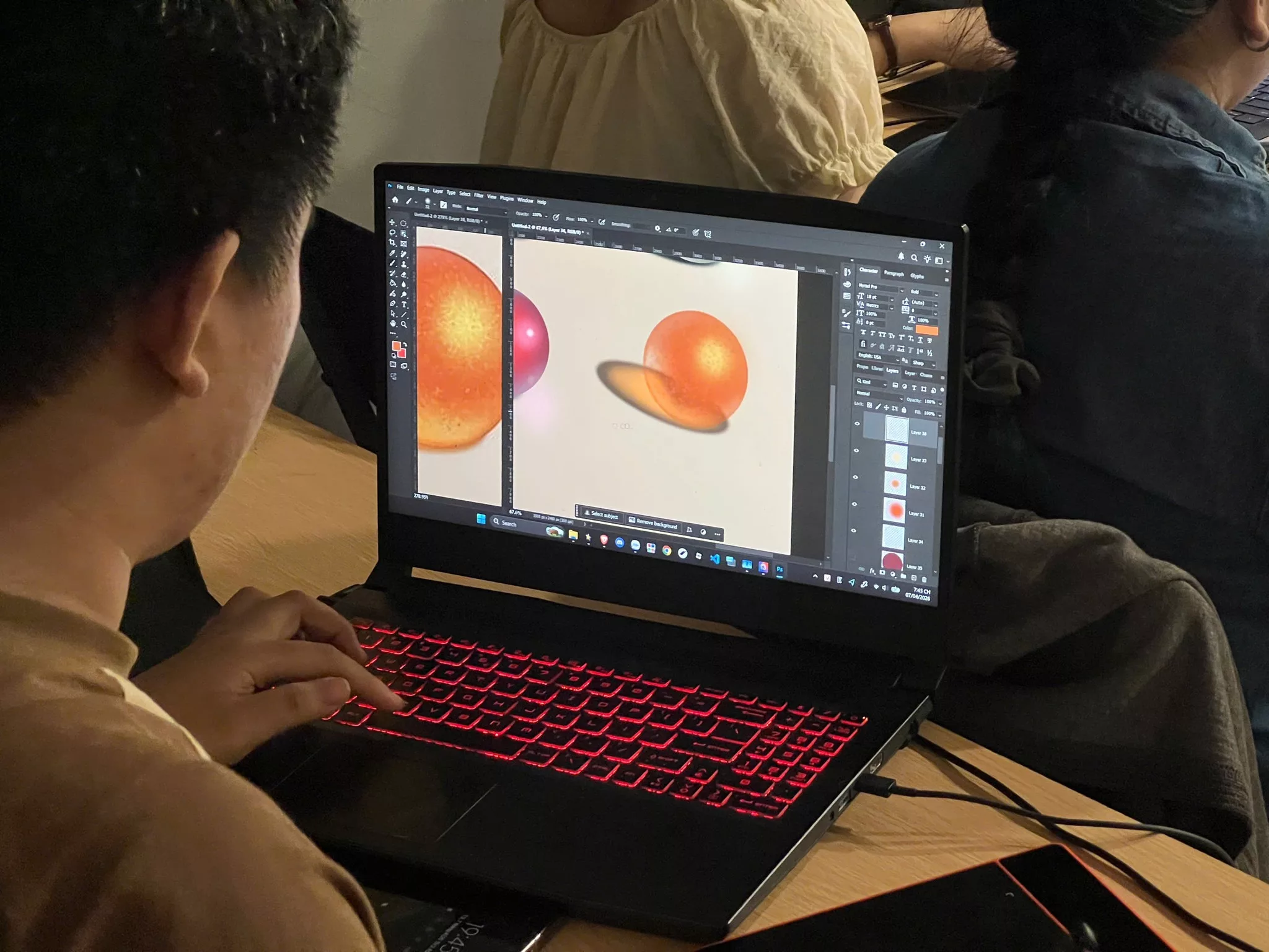 Material study: “thổi hồn” chất liệu trên từng pixel tại FPT Arena 2 Material study