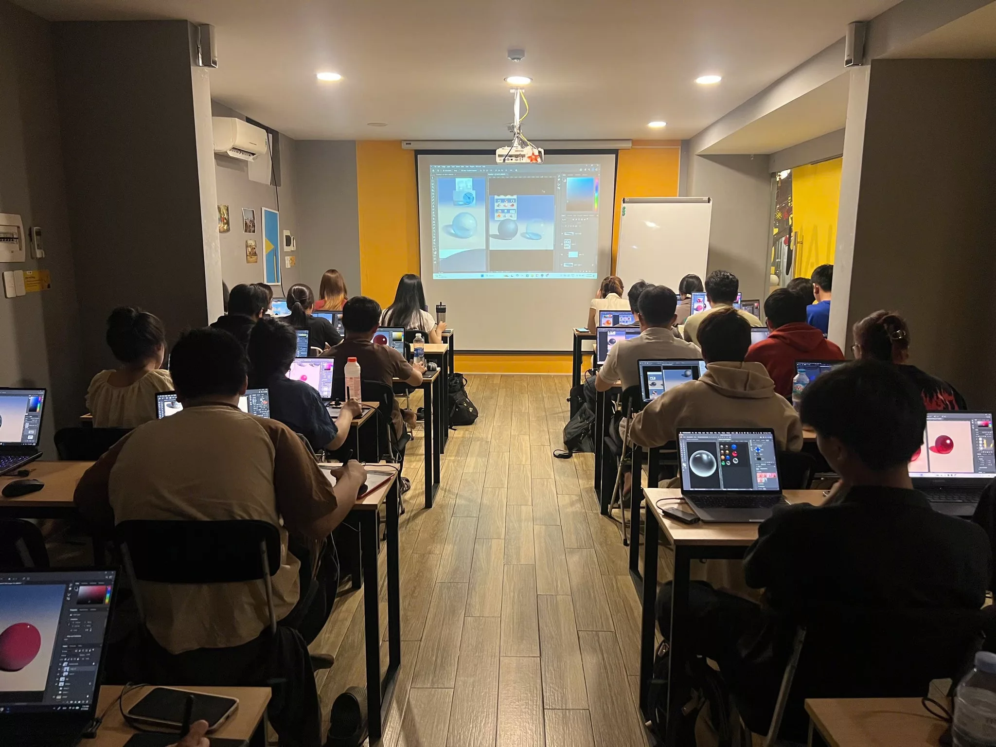 Material study: “thổi hồn” chất liệu trên từng pixel tại FPT Arena 1 Material study