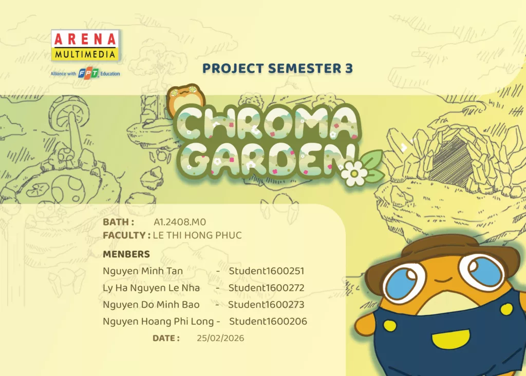 PORTFOLIO TRAILER 3D GAME CHROMA GARDEN FINAL h├¼nh s║unh 0